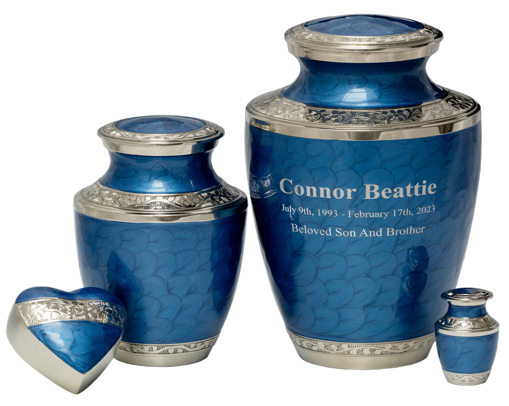Mother of Pearl Blue Miniature