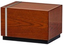 Espresso Contemporary Wood Adult Urn