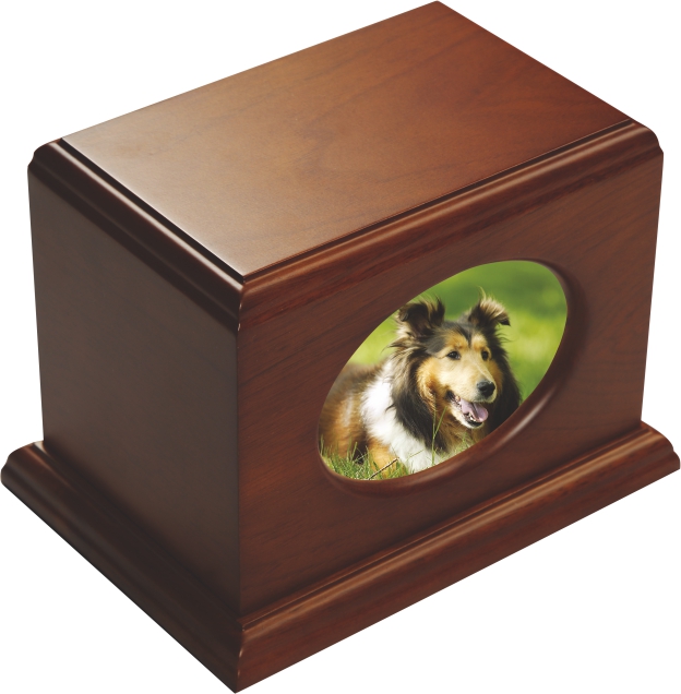 Forest Walnut Urn Pet Wood Urn