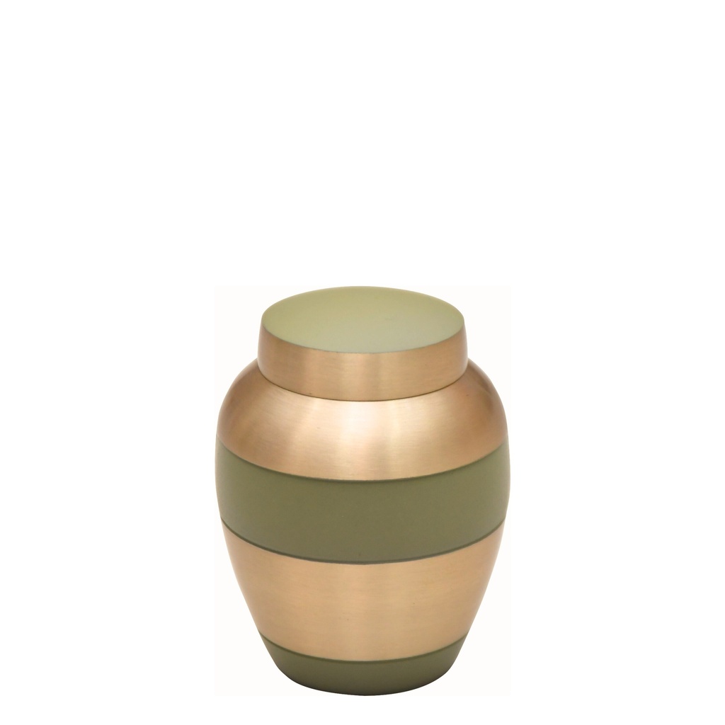 Luxa Sage Brass Miniature Urn
