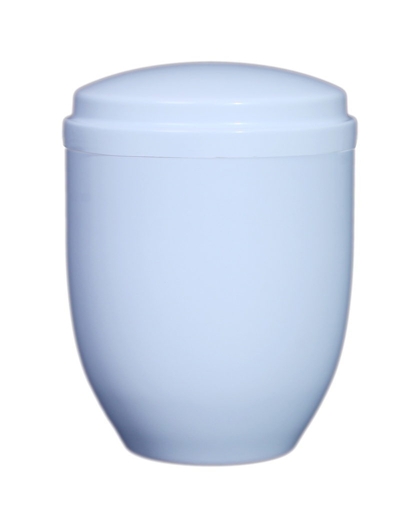 White Metal Adult Urn