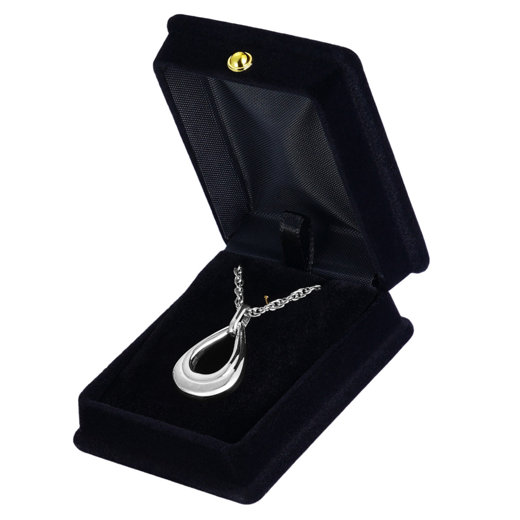 Raindrop Silver Pendant