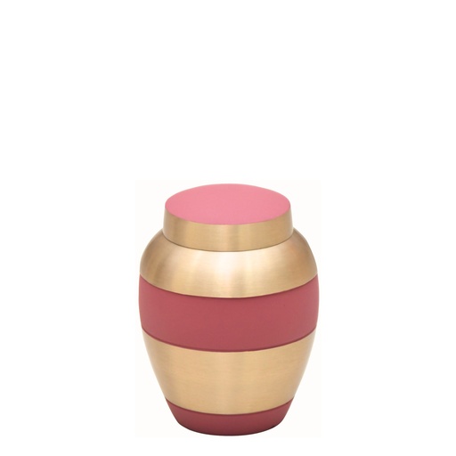 [514 LRS] Luxa Rose Brass Miniature Urn