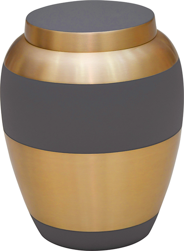 [508 LST] Luxa Stone Brass Adult Urn