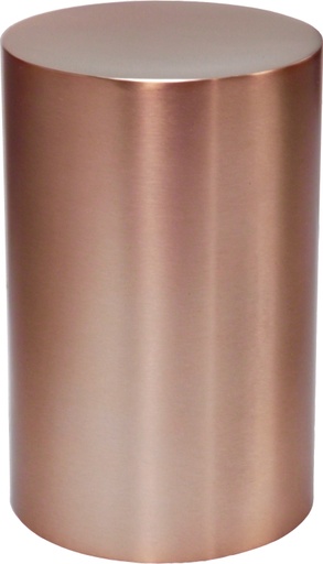 [502 CPT] Copper Cylinder Stainless Steel Adult Urn